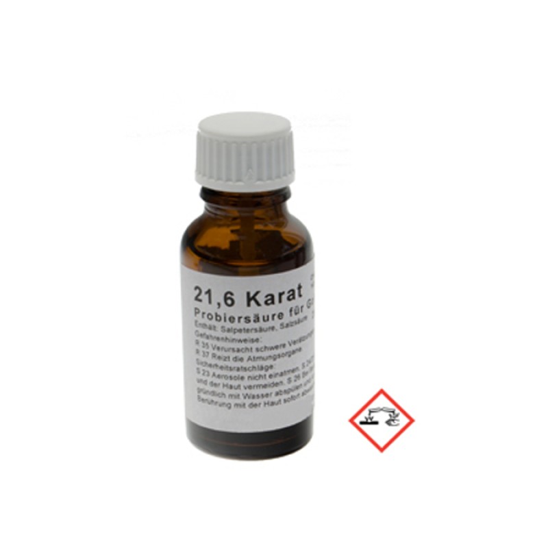 Тестова киселина за злато 21,6 карата Boley 20ml Тестова киселина за злато 21,6 карата Boley 20ml