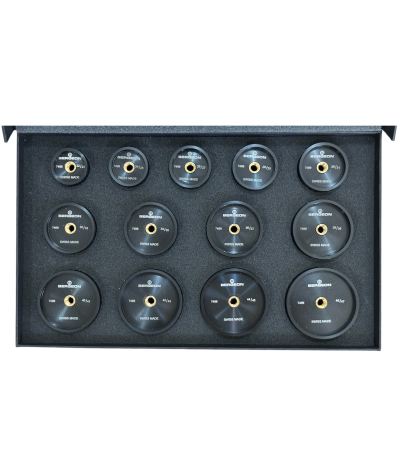 Bergeon 7499-A case press dies 13 piece set