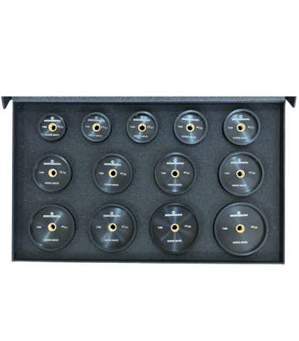 Bergeon 7499-A case press dies 13 piece set