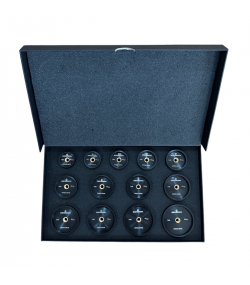 Bergeon 7499-A case press dies 13 piece set