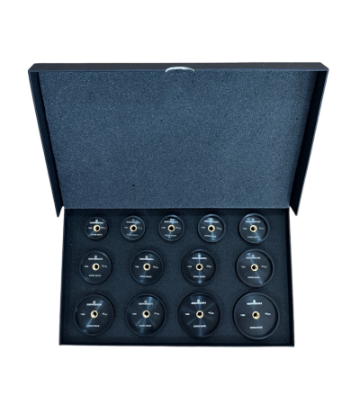 Bergeon 7499-A case press dies 13 piece set