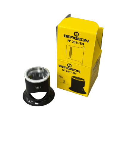 Bergeon 2611-TN 5x watchmaker eyeglasses loupe biconvex air 2