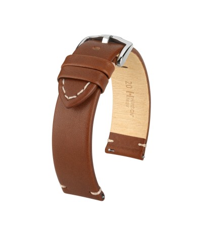 Hirsch Ranger genuine Calf leather watch strap 18 mm 05402070-2-18