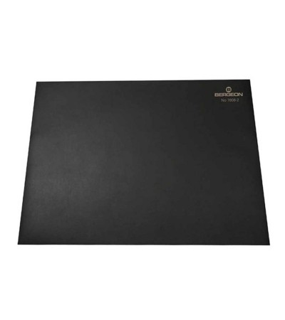 Bergeon 7808-N black mat watchmaker bench top, soft–anti-skid