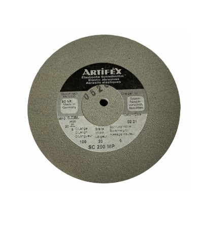 Artifex elastic abrasive grinding wheel silicon carbide for Rolex SC 250 MP