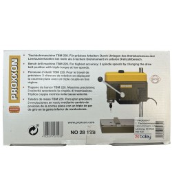Настолна бормашина Proxxon TBM 220 85W 230V с 6 цанги и патрон