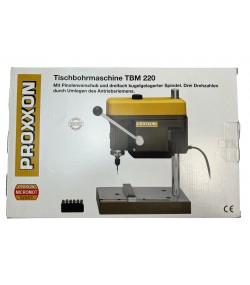 Настолна бормашина Proxxon TBM 220 85W 230V с 6 цанги и патрон