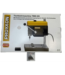 Настолна бормашина Proxxon TBM 220 85W 230V с 6 цанги и патрон