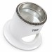 Bergeon 2611-TB-2 loupe, white, biconvex, ventilation port, magnification 5