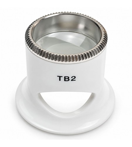 Bergeon 2611-TB-2 loupe, white, bic ...