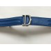 Синя кожена каишка с закопчалка 18 мм Cartier