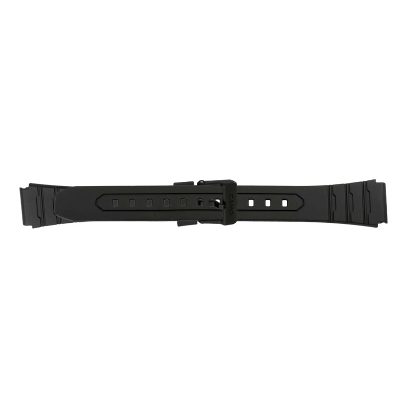 Черна гумена каишка за часовник Casio W-202-1AV 18 мм Черна гумена каишка за часовник Casio W-202-1AV 18 мм
