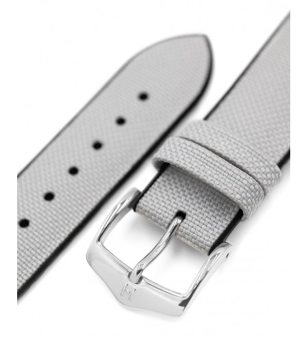 Hirsch Arne grey/silver watch strap ...