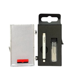 Horotec MSA10.533 pin punch bracelet tool with steel anvil, set of 11 pin punches