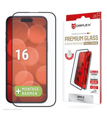 iPhone 16 Full Cover Protective Gla ...