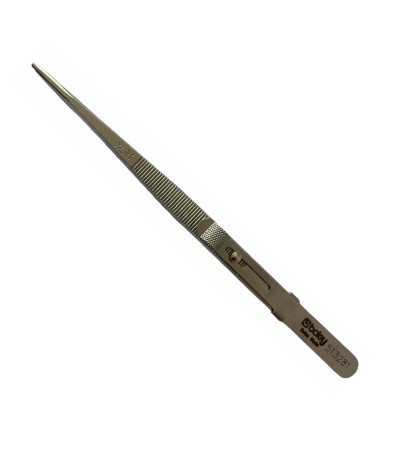 Boley diamond stainless steel tweezers with core, groove and locking system for gemstones