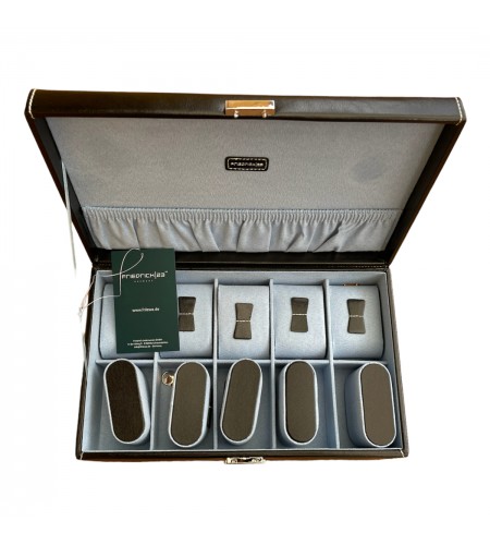 Friedrich 23 leather watch box blac ...