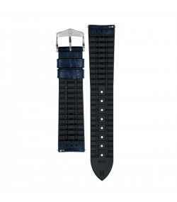 Hirsch George L blue calf leather watch strap 22 mm 0925128080-2-22