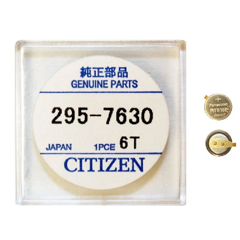 Батерия кондензатор Citizen 295-7630 MT516F за часовници Eco-Drive Батерия кондензатор Citizen 295-7630 MT516F за часовници Eco-Drive