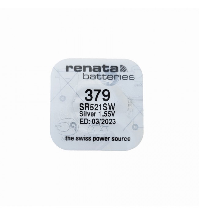 Батерия за часовник Renata 379 SR521SW 1.55V