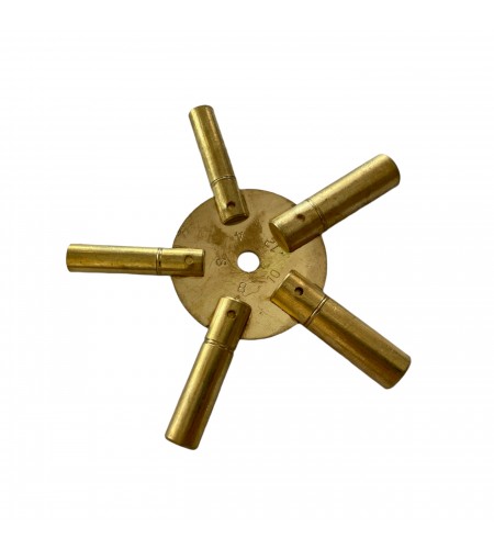 Universal brass key for clocks 5 di ...