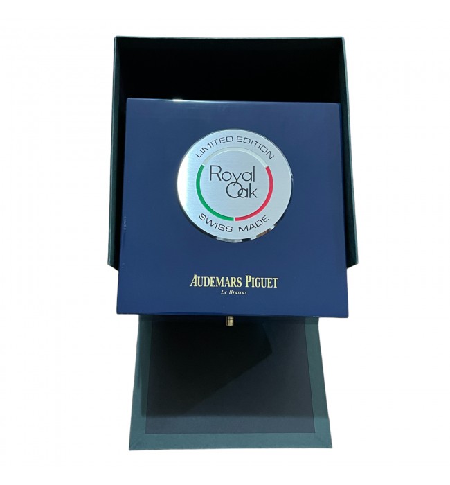 Audemars Piguet Tribute Italy limited edition blue watch box