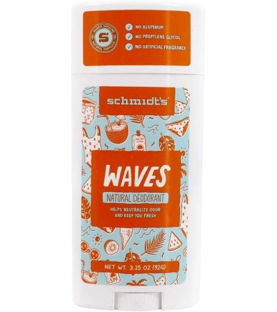 Schmidts Natural Deoderant New Scent- Waves Pack of 2
