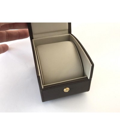 Baume Mercier leather travel watch case
