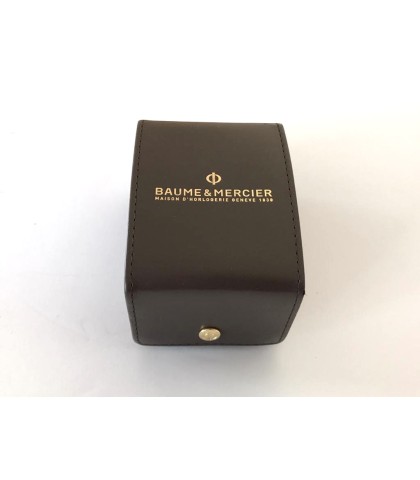 Baume Mercier leather travel watch case