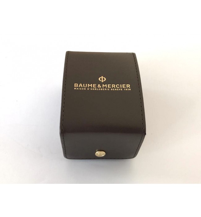 Baume Mercier leather travel watch case