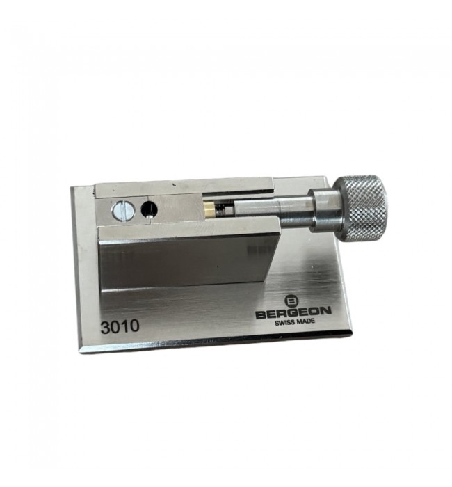 Bergeon 3010 watchmaker tool for tightening the pipes of hands & winding crowns