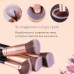 BESTOPE Makeup Brushes 16 Pcs Makeup Brush Set Premium Synthetic Foundation