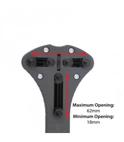Bergeon 2819-08 Jaxa XL case wrench watch opener tool 18 mm to 62 mm