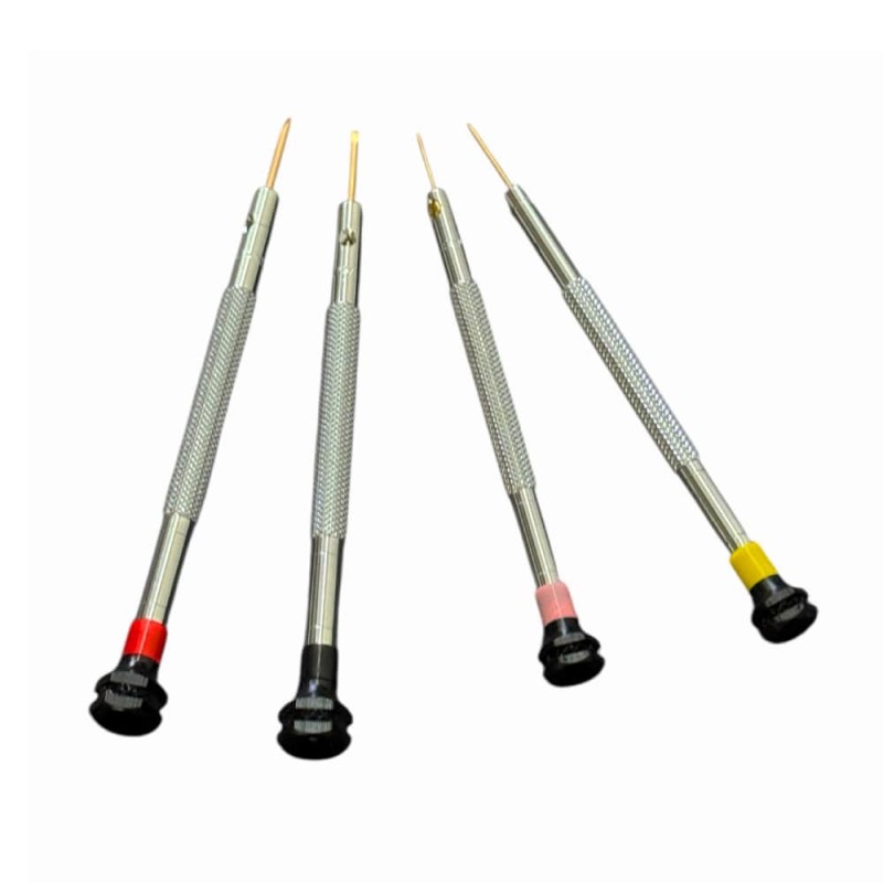 Horotec MSA01.004 set of 4 antimagnetic screwdrivers for watchmakers Horotec MSA01.004 set of 4 antimagnetic screwdrivers for watchmakers