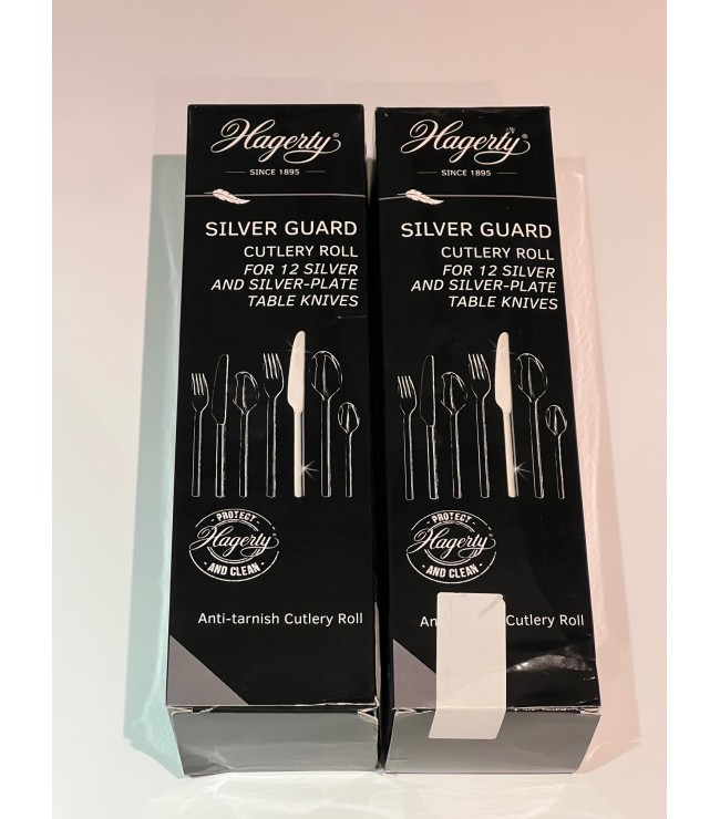 ПОВРЕДЕНА ОПАКОВКА: 2 сета HAGERTY Silver Guard Cutlery Roll A119003, Протектор за 12 Ножа - ВИЖТЕ СНИМКИ
