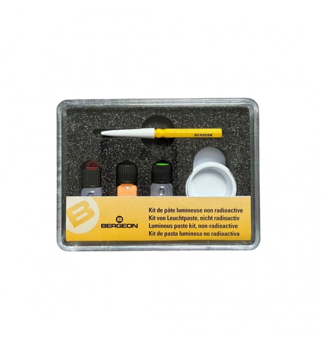Bergeon 5680-O-07 orange luminous paste for watch hands