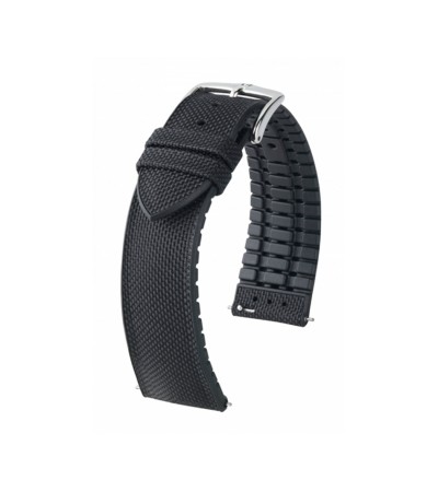 Hirsch Arne L black watch strap 18 mm 0925090050-2-18