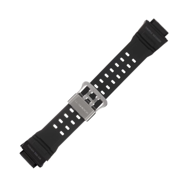 Черна пластмасова каишка за часовник Casio 10455201 за GW-9400 Черна пластмасова каишка за часовник Casio 10455201 за GW-9400