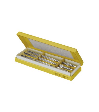 Bergeon 2566 assortment of 3 holders screw contents