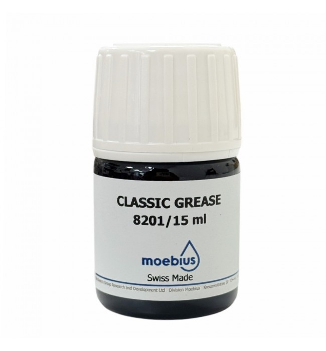 Moebius 8201 classic watch grease with molybdenum disulfide (MoS2) 15 ml