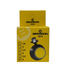 Bergeon 7913-4 eyeglass watchmaker loupe with clip 2.5x