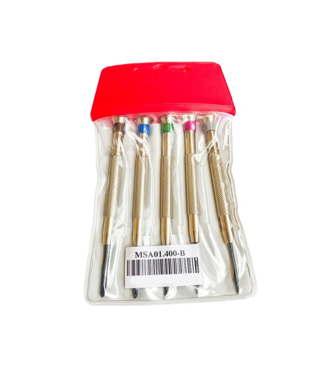 Horotec MSA 01.400-B set of 5 cross special screwdrivers