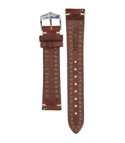 Кожена каишка за часовник Hirsch Liberty Artisan L, кафява, 24 мм