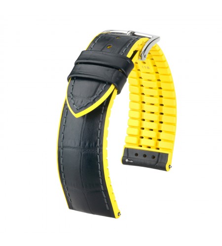 Hirsch watch leather strap Andy L y ...