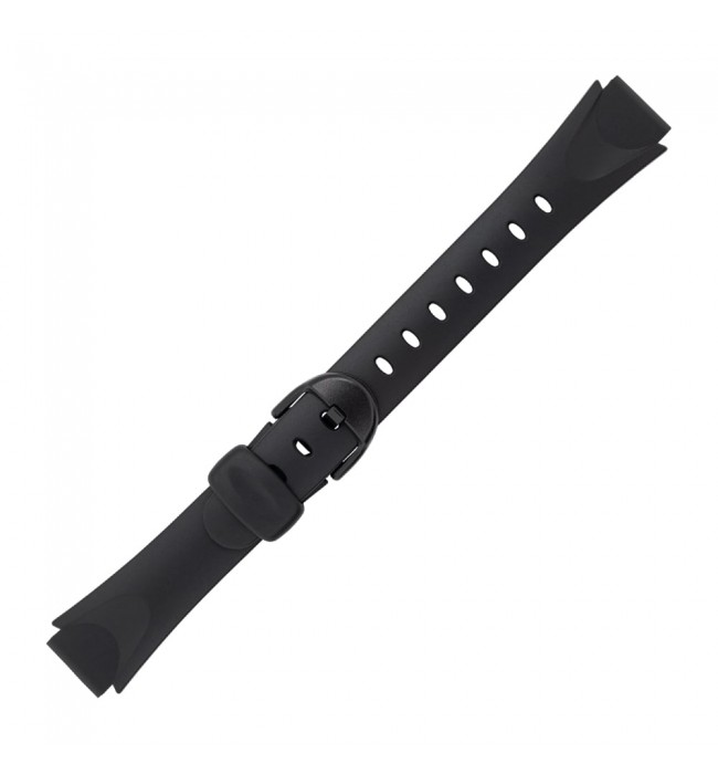 Черна каишка за часовник Casio 14 мм