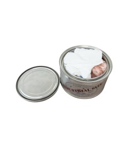 Cape Cod Metal Polishing Kit Industrial Size Tin. Pre-Moistened Polishing Cloths for Brass, Copper, Silver, Gold, Chrome, Stainless Steel, Bronze, Aluminum, Nickel
