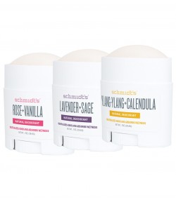 PROMO PACK: 3 Amazing Scents – Schmidt's Natural Deodorant Travel Kit