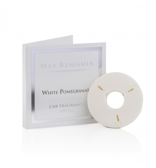 White Pomegranate Luxury Car Fragrance Refill – Max Benjamin