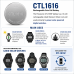 Капацитет на батерия Casio Panasonic CTL1616 за часовници