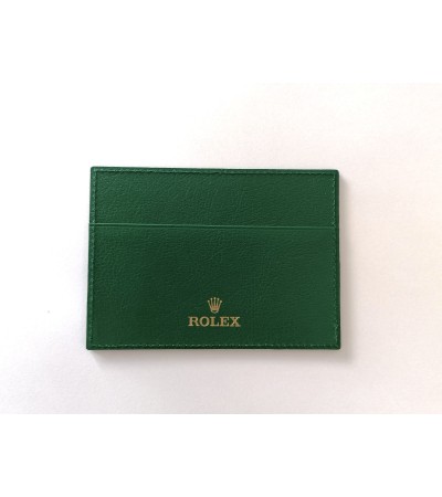 New Rolex card leather warranty holder